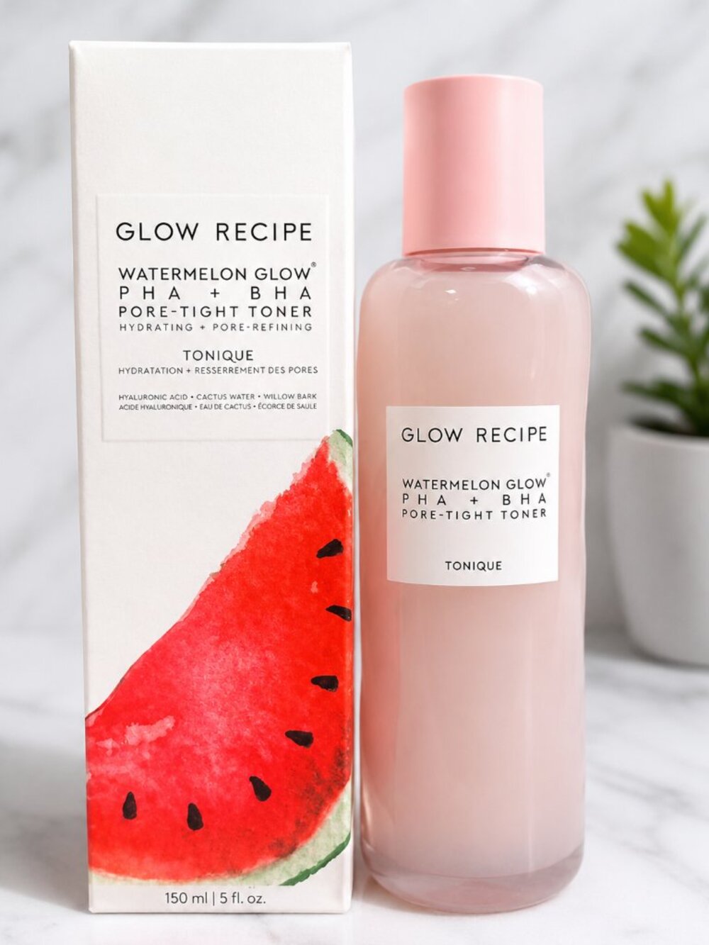 🍉 NIB Glow Recipe Watermelon Glow PHA + BHA Pore-Tight Toner 5oz 🍉